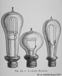 Lampe Edison