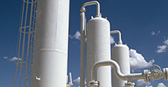 Photo du groupe turbo-alternateur d'une centrale hydraulique